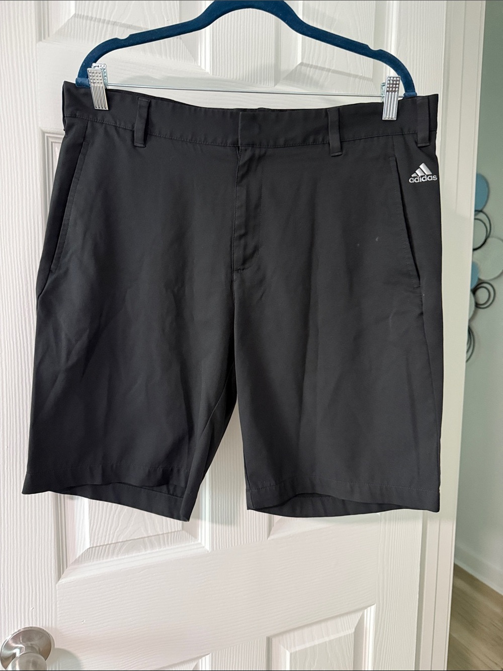 adidas Black Athletic Hybrid Golf Shorts